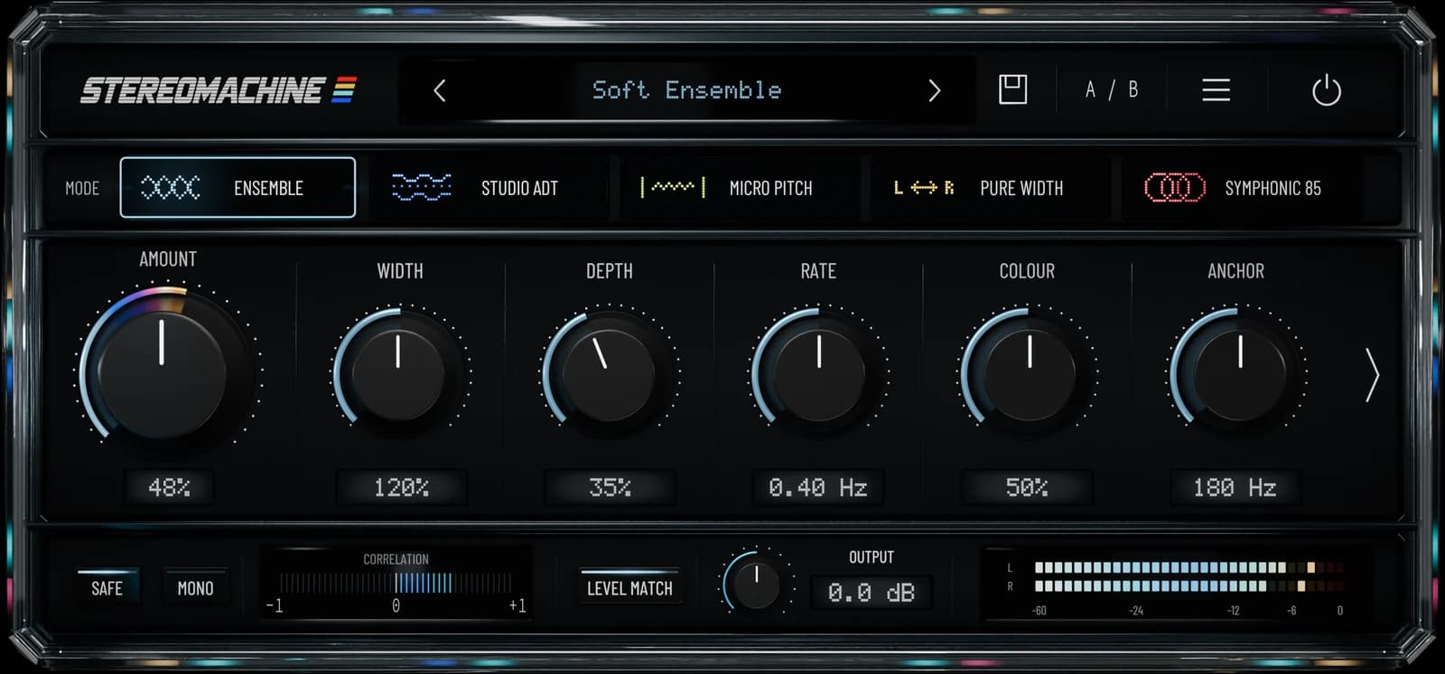 STEREOMACHINE in Ensemble mode