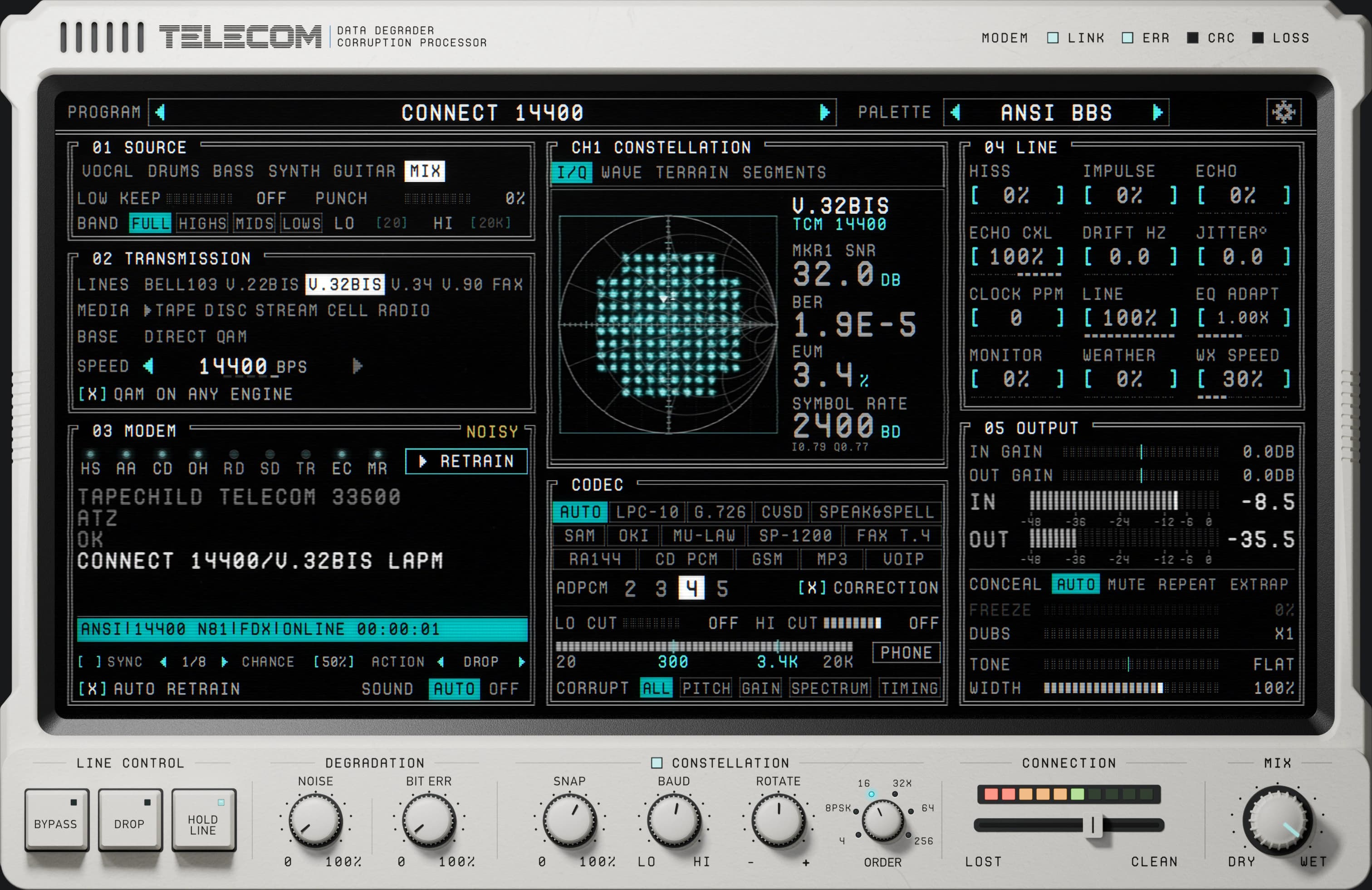 Telecom plugin interface