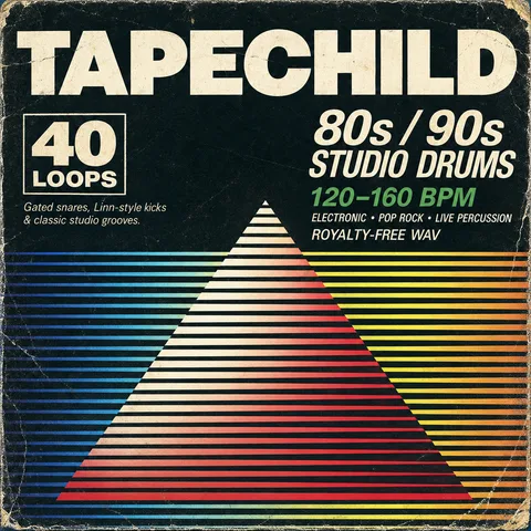 80s & 90s Pop Drum Loops cover art