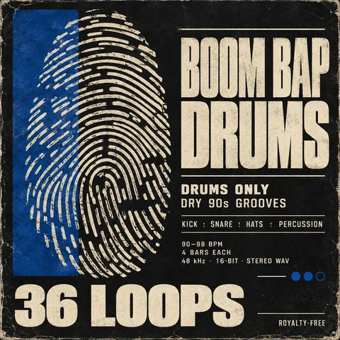 Free Boom Bap Drums cover art